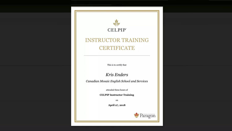 Buy CELPIP Certificate Online
